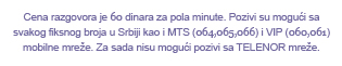 cena razgovora